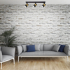 Potrójna lampa salonowa Antillo LP-770/3W BK regulowany kąt światła sufitowa metal czarny złoty