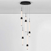 Kaskadowa lampa wisząca URUBICHA LE44691 LED 32W 3000K tuby czarne