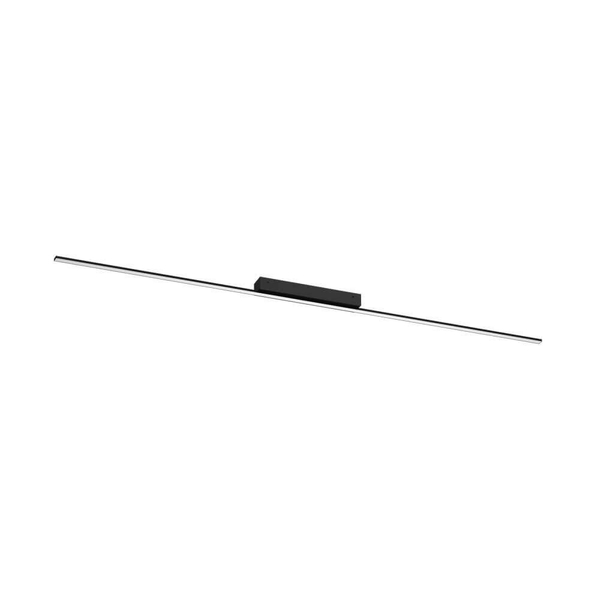 Kinkiet ścienny Slim 1289 BROSline LED 12W 3000K podłużna czarna