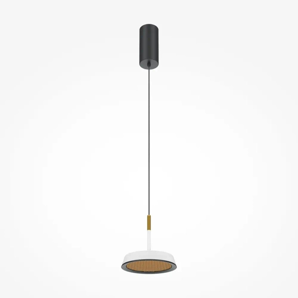 Minimalistyczna wisząca lampa El MOD041PL-L15WG3K LED 12W 3000K biała