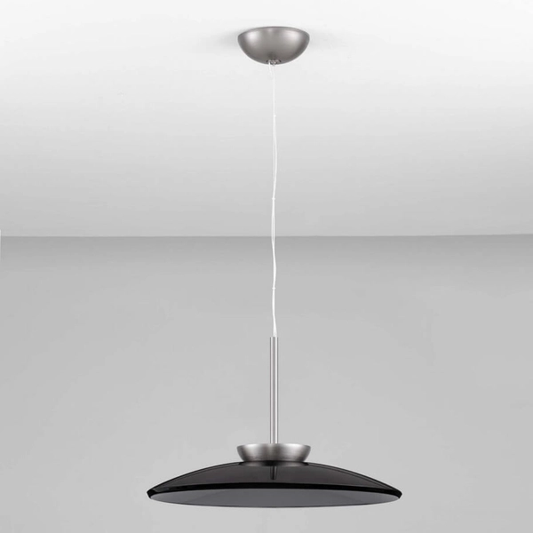 Lampa wisząca do kuchni HUANUCO LE44838 LED 21W 3000K talerz czarna szara