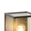 Balkonowa lampa na ścianę CLAIRE 27883/01/30 Lucide IP54 szklana antracyt