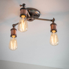 Lampa sufitowa do salonu Hal 76124 regulowana miedziany cyna