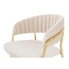 Krzesło glamour Margo KH121100121.4 King Home eleganckie do jadalni beżowe