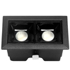 Oprawa sufitowa liniowa 580 Domeno LED 4W 3000K podtynkowa czarna