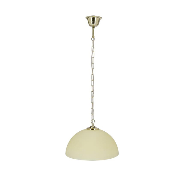 Kuchenna lampa wisząca Trezza 31-16300 Candellux łańcuch ecru mosiądz
