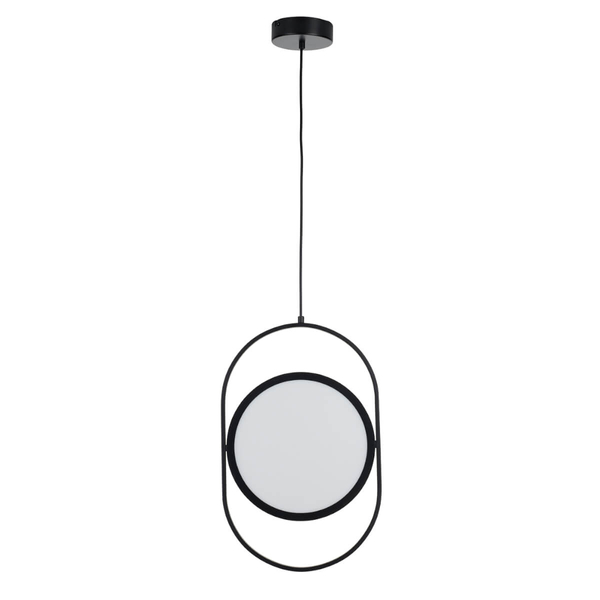 Zwisowa lampa Elipse 60217A-M LED 16W 3000K regulowana czarna
