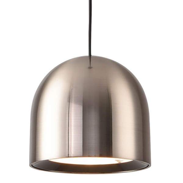Zwisowa lampa kopuła Petite XC5010-N Step LED 12W 3000K do salonu nikiel