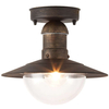 Zewnętrzna LAMPA sufitowa stropowa OSLO 8736 Rabalux industrialna OPRAWA ogrodowa outdoor IP44 antyczne złoto