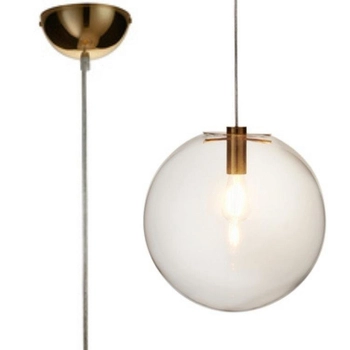 Kulista lampa wisząca Tonda ST-8722P-XL gold Step zwis przezroczysta