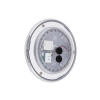Okrągły kinkiet ASTRA chrom 11940 1xLED 8W 3000K IP65 zewnętrzny