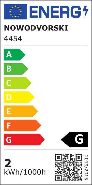 Zewnętrzna lampa gruntowa MON 4454 oczko LED 2W 3000K IP67 srebrne
