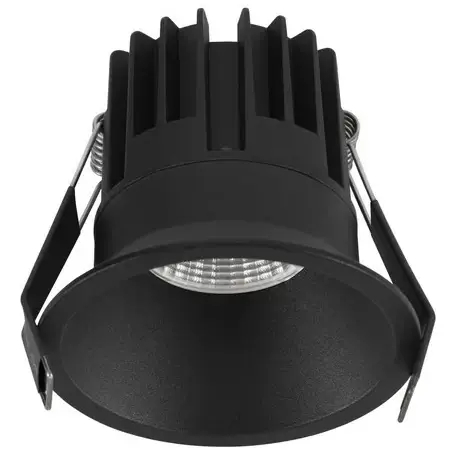 Podtynkowa lampa sufitowa ARAMIEL LE65111 LED 13W 2700K czarna