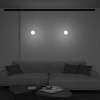 Lampa magnetyczna do szyn Luna TR039-4-5WTW-DD2-B LED 6W 2700K czarny