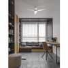 Sufitowa lampa wentylator GUARAYOS LE44966 LED 18W 3000-6500K drewniana biała