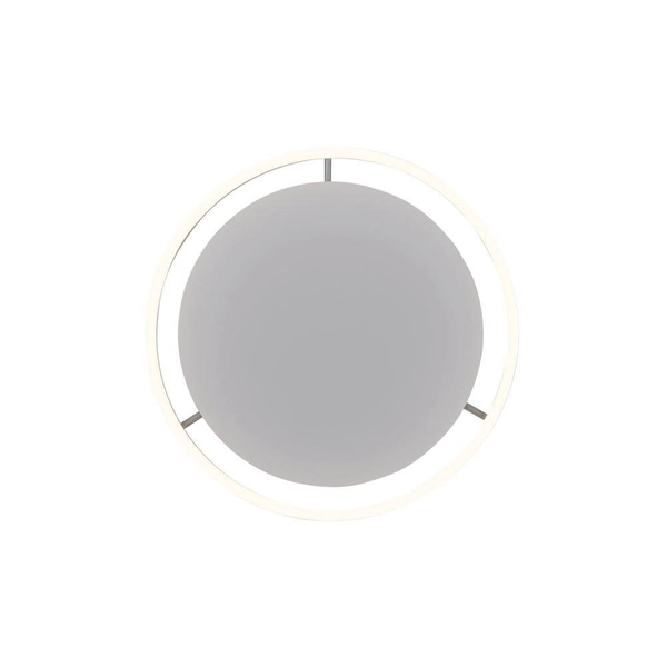 Okrągła lampa sufitowa Ritus 15391-95 Just Light LED 20W 3000K salonowa aluminium