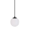Lampa wisząca LED 5W 3000K nad stół biała czarna Luna OUTLET