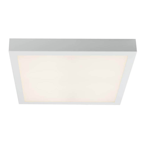 Plafon LAMPA sufitowa NOMI 7175 Shilo metalowa OPRAWA kwadratowa LED 23W 3000K biała