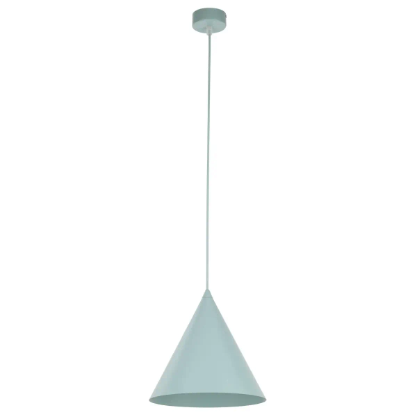 Stożkowa lampa wisząca CONO 6651 do salonu miętowy