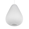 Jadalniana lampa wisząca JANINE R36241001 nad stół materiałowa biały