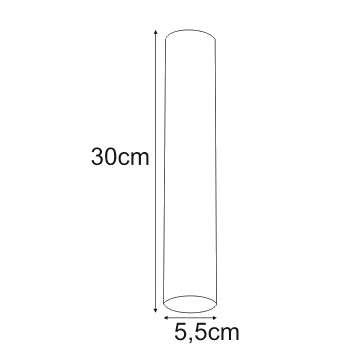 Downlight LAMPA okrągła Cork K-4828 Kaja sufitowa OPRAWA natynkowa tuba spot złoty