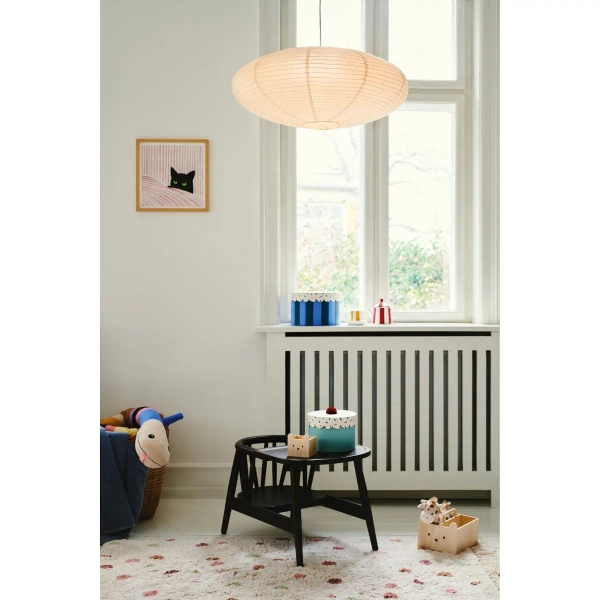 Papierowy klosz do lampy Villo 60 2213253209 owalny beżowy