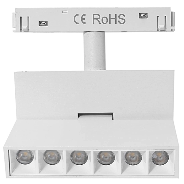 Lampa magnetyczna z diodami łamana szynowa 849 Domeno LED 6W 4000K biała