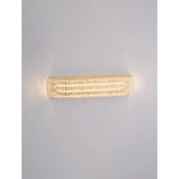 Dekoracyjny kinkiet ścienny ZOLMERO LE45102 LED 10W 3000K złoty