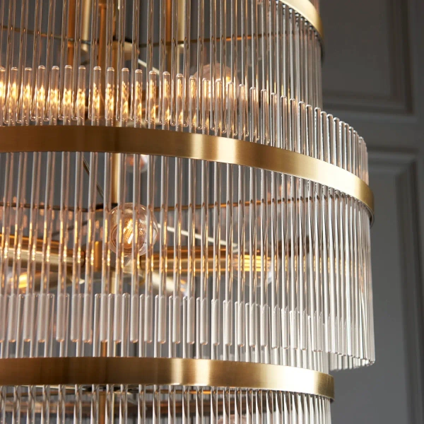 Pałacowy żyrandol Marietta Grand 112793 na łańcuchu mosiądz