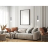 Podłużna lampa wisząca Filano PND-33574-1-BK tuba czarna