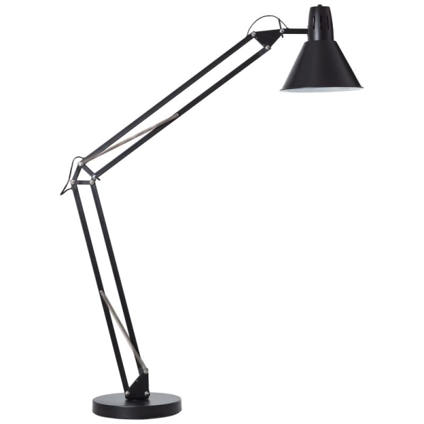 Biurkowa lampa regulowana Winston 92710/06 na stół metalowa czarny