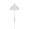 Szklana lampa ścienna Ellen 2213721001 do sypialni biały