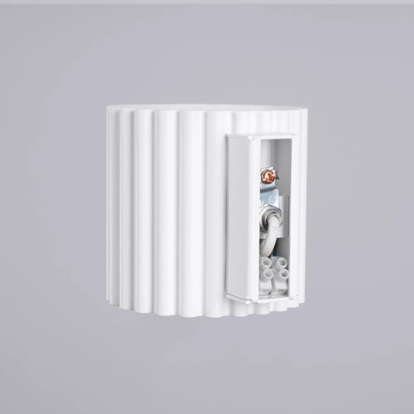 Kinkiet ścienny biały AURA SL.1781 ryfel tuba minimalistyczna