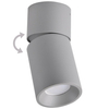 Metalowa oprawa do kuchni NIXA 314253 ruchoma tuba  spot szary