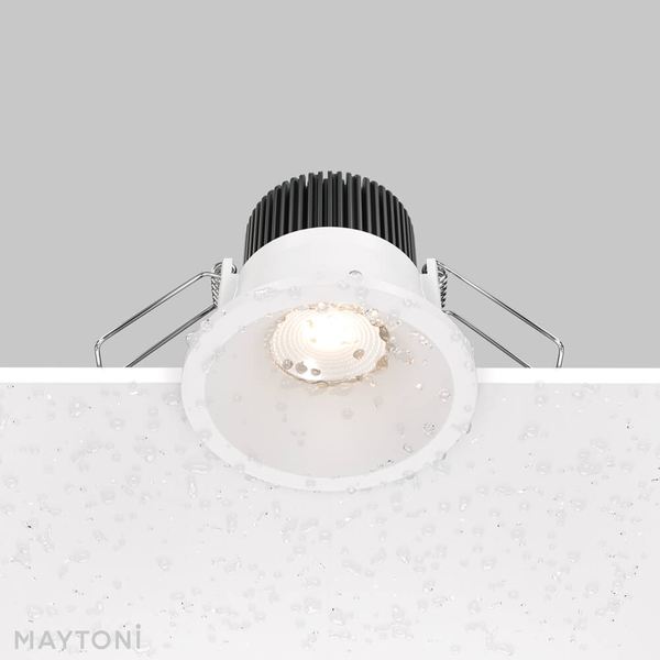 Punktowa lampa wpuszczana Zoom DL034-01-06W3K-W LED 6W 3000K IP65 biała