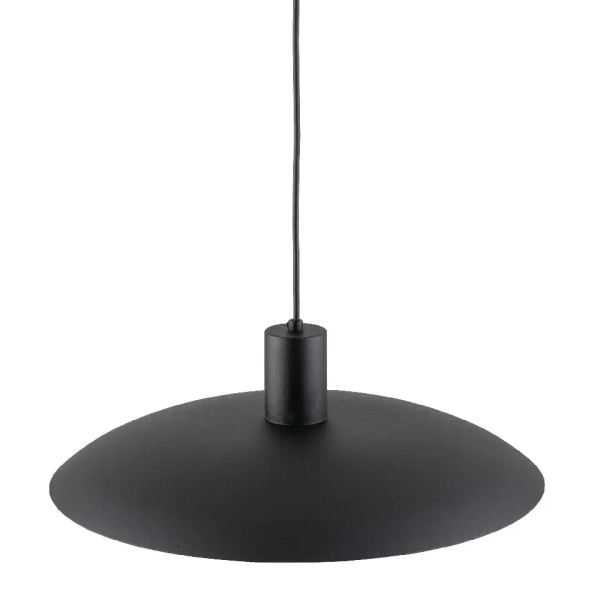 Wisząca lampa na kablu Astra 10712 owalny abażur nad stół czarny