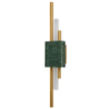 Nowoczesny kinkiet ELLIE ST-7007W-GREEN Step LED 5W 3000K marmur zielony złoty