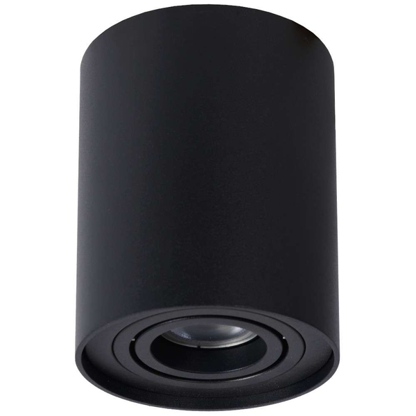 Spot LAMPA sufitowa TUBE 22952/11/30 Lucide regulowana OPRAWA metalowa tuba czarna
