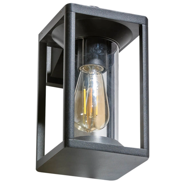 Ścienna lampa zewnętrzna Mikkel AZ4484 IP54 loftowa czarna