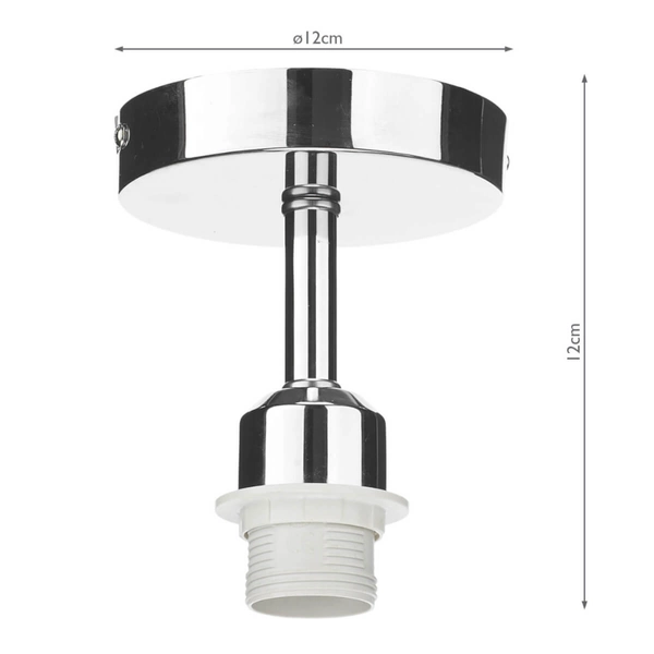 Zawiesie do lampy sufitowej Aisha SF0150 Dar Lighting metalowe chrom