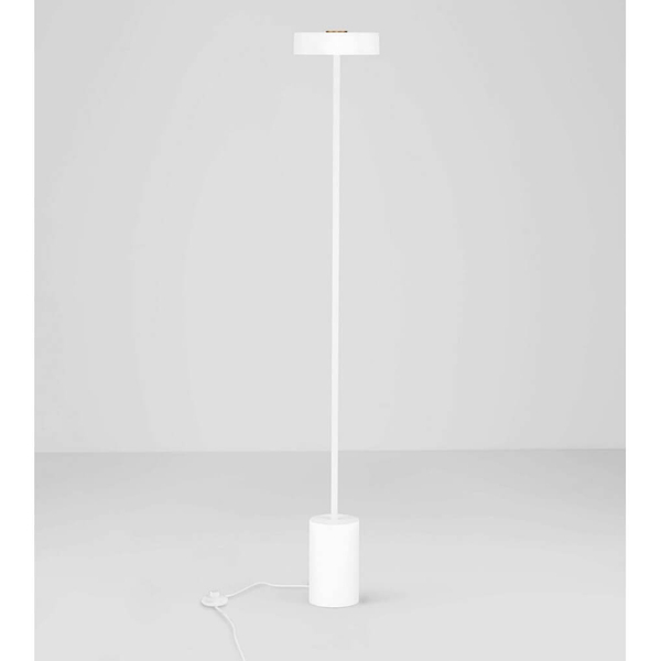 Ledowa lampa stojąca VIRASORO LE44948 LED 17W 3000K metalowa biała