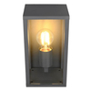 Elewacyjna lampa KORIEL DL142201869 lampion z czujnikiem ruchu antracyt