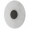 Ledowy kinkiet na ścianę Dalinia WL0114-BK LED 8W 3000K okrągły czarny