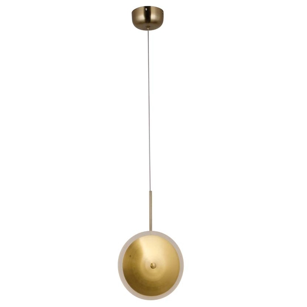 Nowoczesna lampa wisząca CGBING20 LED 5W talerz mosiądz