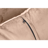 Wypoczynkowy fotel do salonu Chloe Velvet MSE011000303.V13 khaki złoty