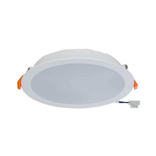 Wpust LAMPA łazienkowa KOS 8774 Nowodvorski sufitowa OPRAWA LED 24W 4000K okrągła IP44 biała