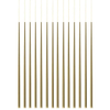 Wisząca lampa Lousie LED 42W metalowa złota do sypialni