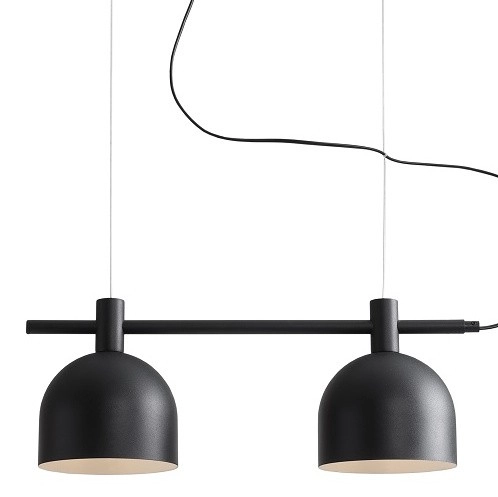 Loftowa lampa wisząca BERYL 976H1 Aldex metalowe kopuły