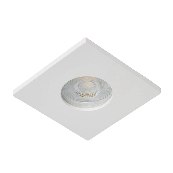 Kwadratowa lampa sufitowa KANT AZ6050 Azzardo metalowa IP44 biały