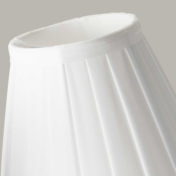 Abażurowy klosz do lampy Clip Shades LS162-WHT Elstead len klips biały